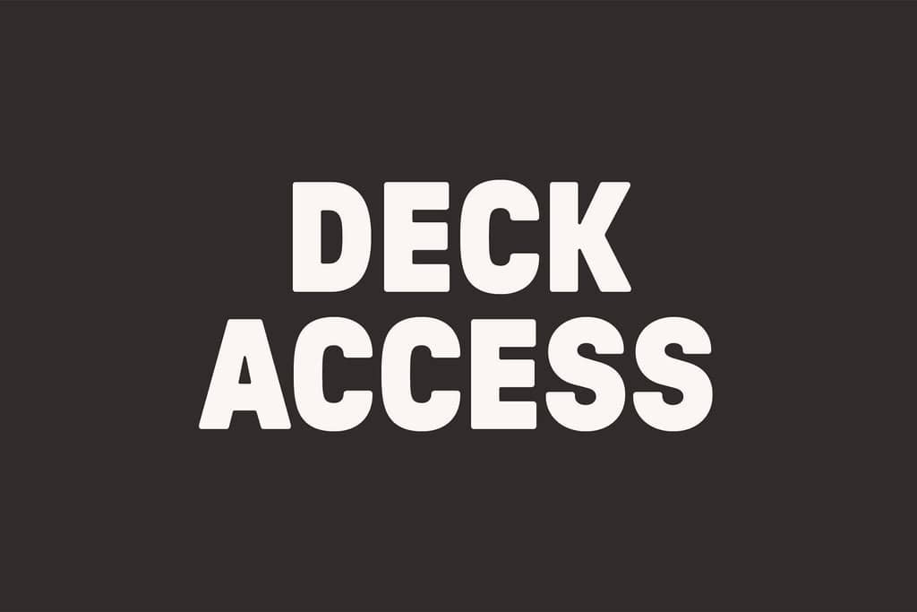Live Nation Deck Access